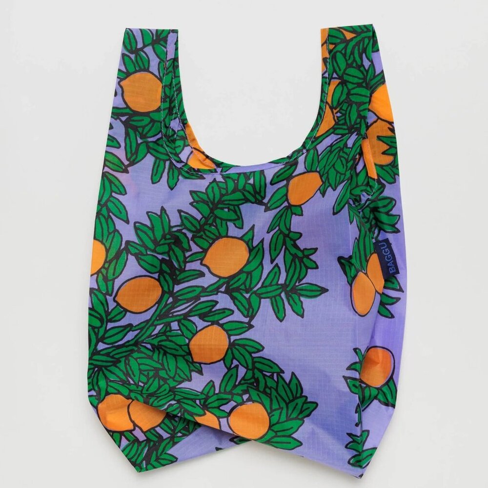 NWT Baby Baggu - Orange Tree Periwinkle